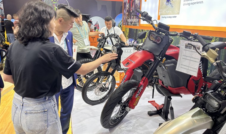 Caofen Electric Motorcycles Shine at Canton Fair 2024