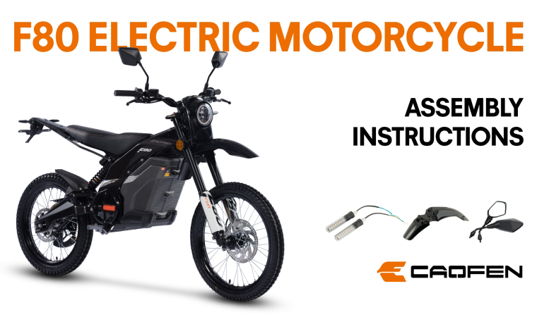 Unveiling the Future: Assembling Your Caofen F80 Electric Motorcycle